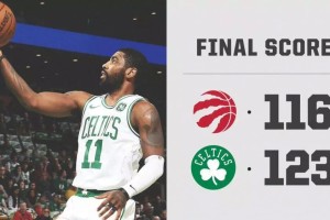  塔图姆35分绿军横扫猛龙  