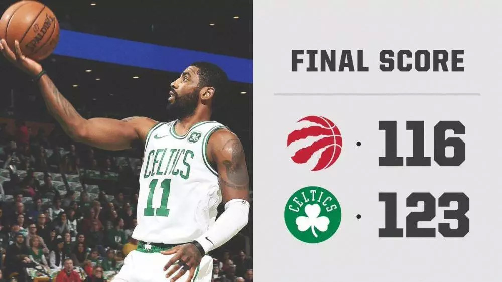  塔图姆35分绿军横扫猛龙  