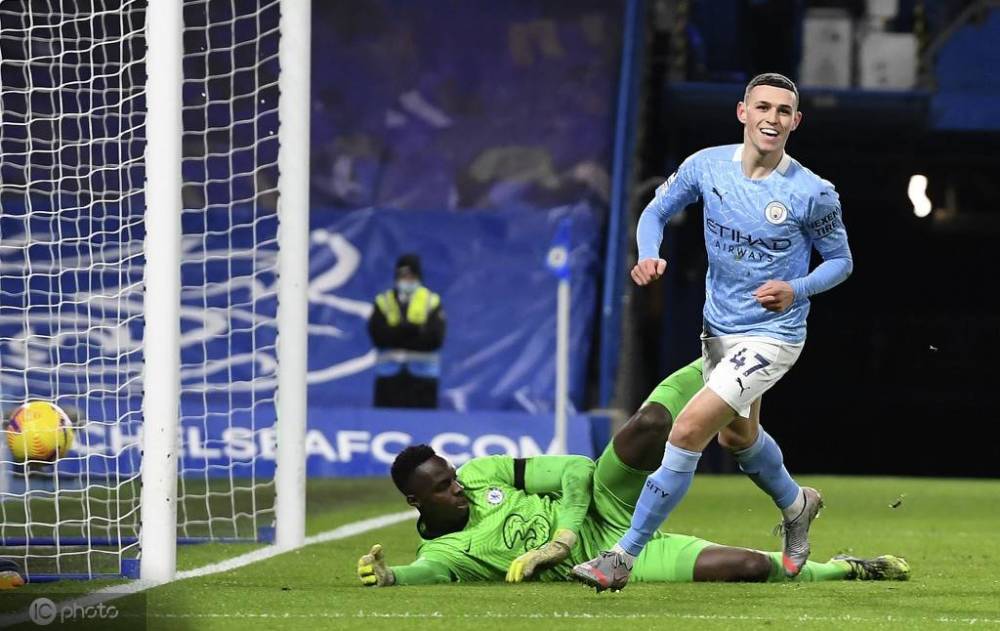  曼城德布劳内精准直塞，福登破门锁定胜局